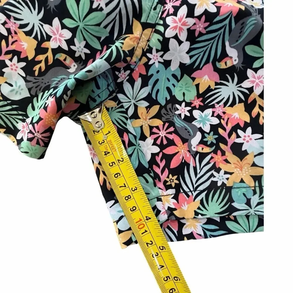Chubbies The Bloomerangs 5” Classic Swim Trunks Men's Size Small Toucan Tropical